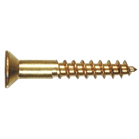 Homecare Products 385760 10 x 2.5 in. Brass Wood Screws HO2739627